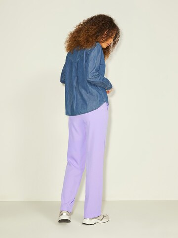 JJXX Wide leg Pants 'Poppy' in Purple