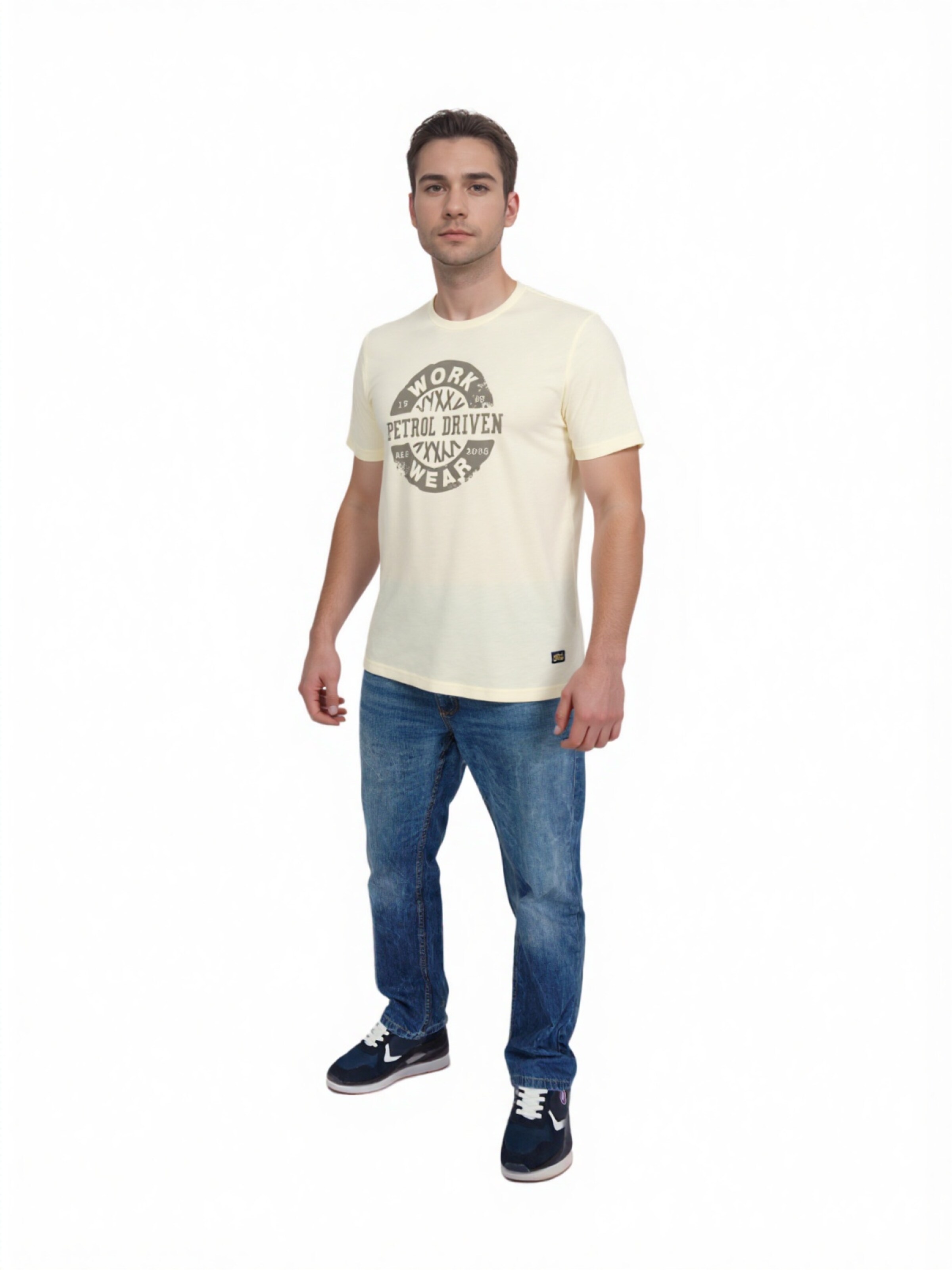 Petrol Industries Bluser & t-shirts i beige