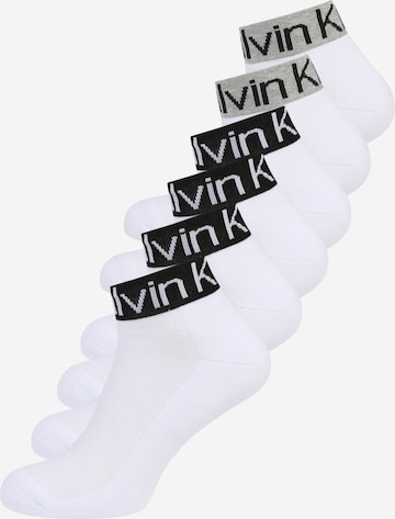 Calvin Klein Underwear Socks in White: front