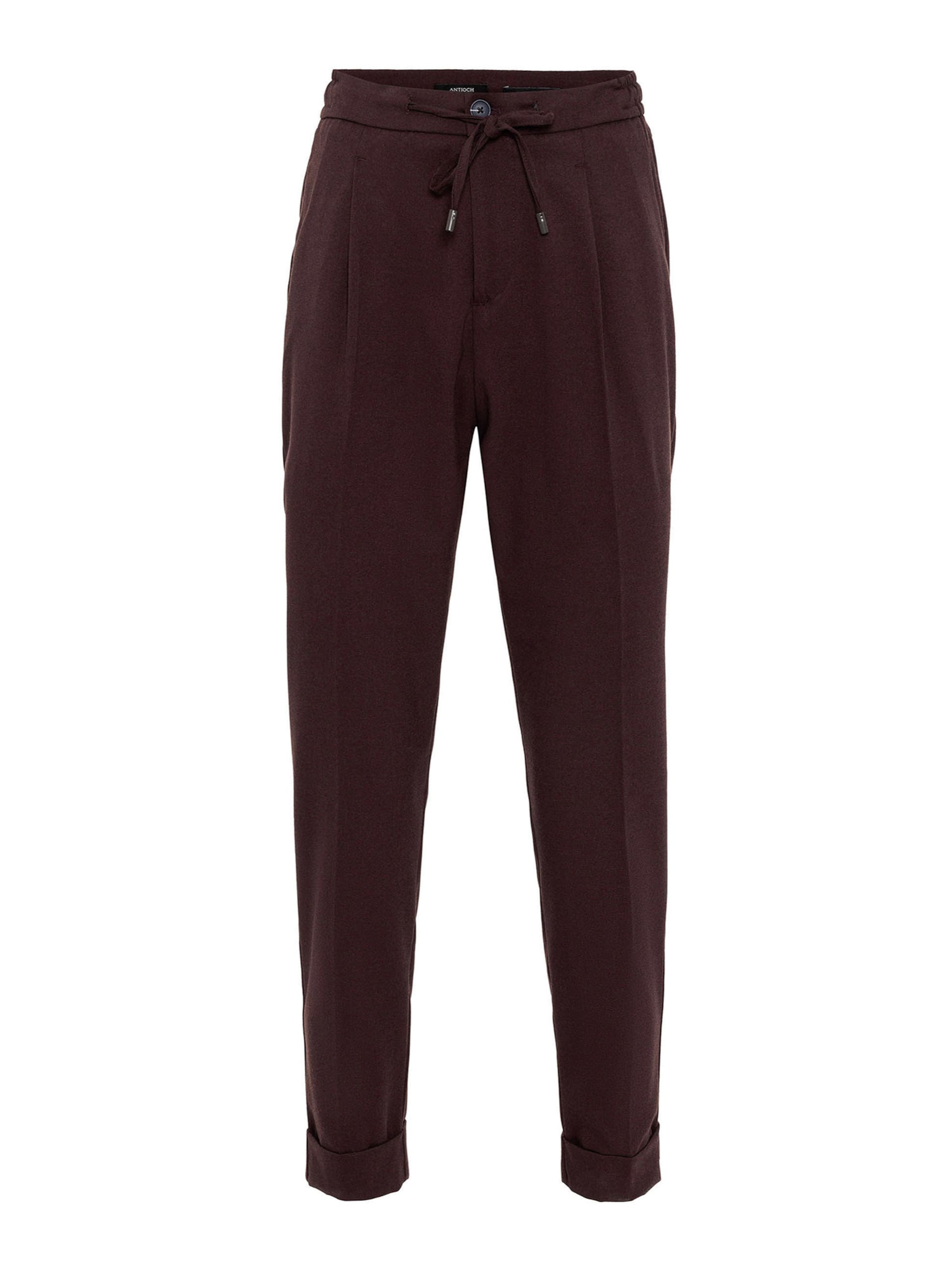 Regular Pantalon Antioch en rouge : devant