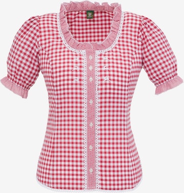 OS-TRACHTEN Blouse in Red: front