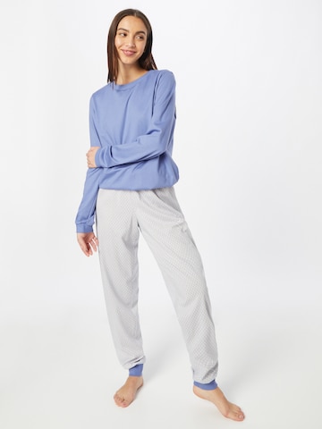 CALIDA Pyjama in Blauw: voorkant