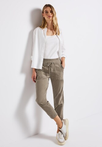 STREET ONE Regular Pants in Grey