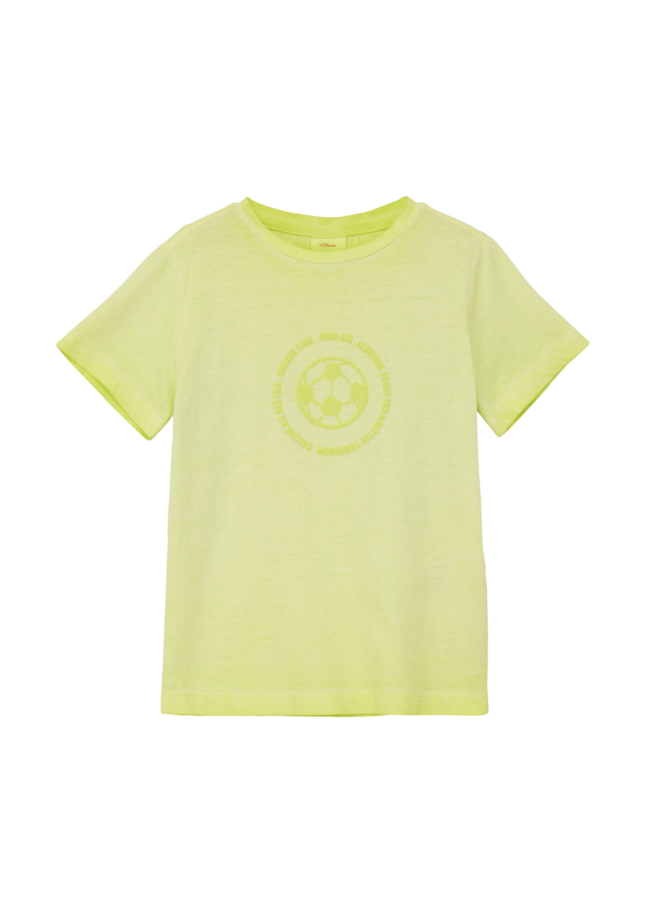 T-Shirt s.Oliver en jaune : devant