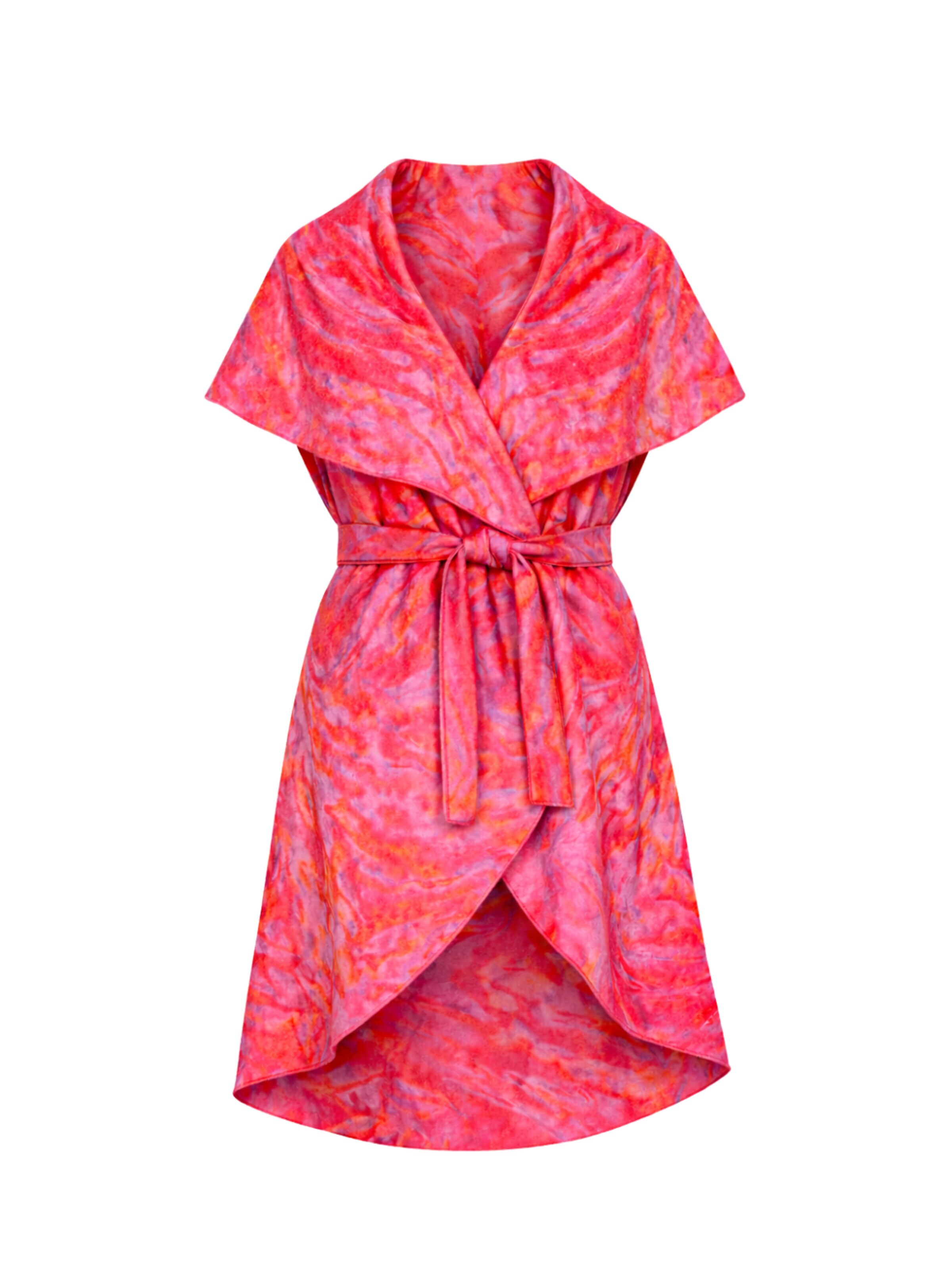 Csillag Zsuzsi Vest 'Dina' in Pink: front