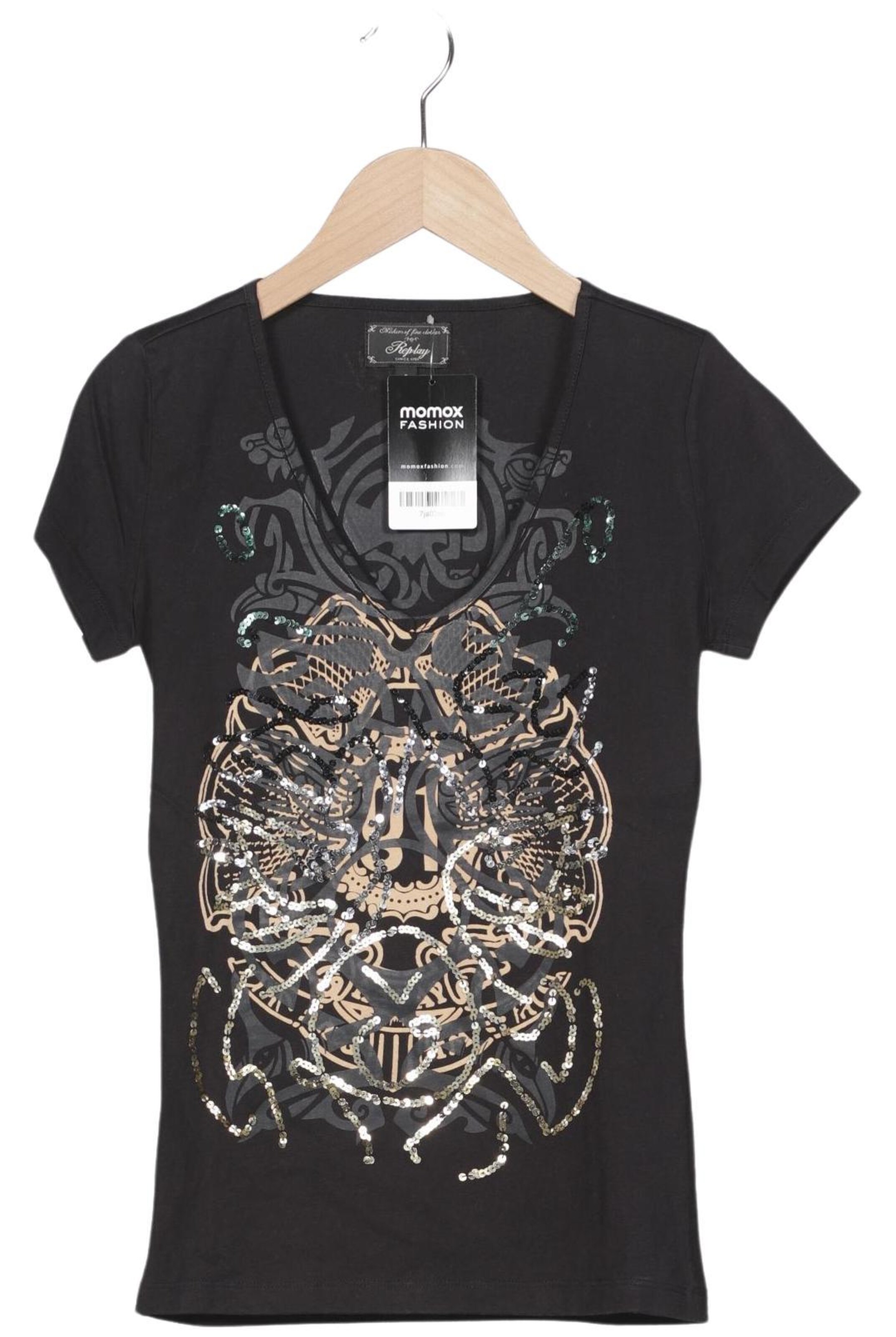 REPLAY Top & Shirt in S in Black: front