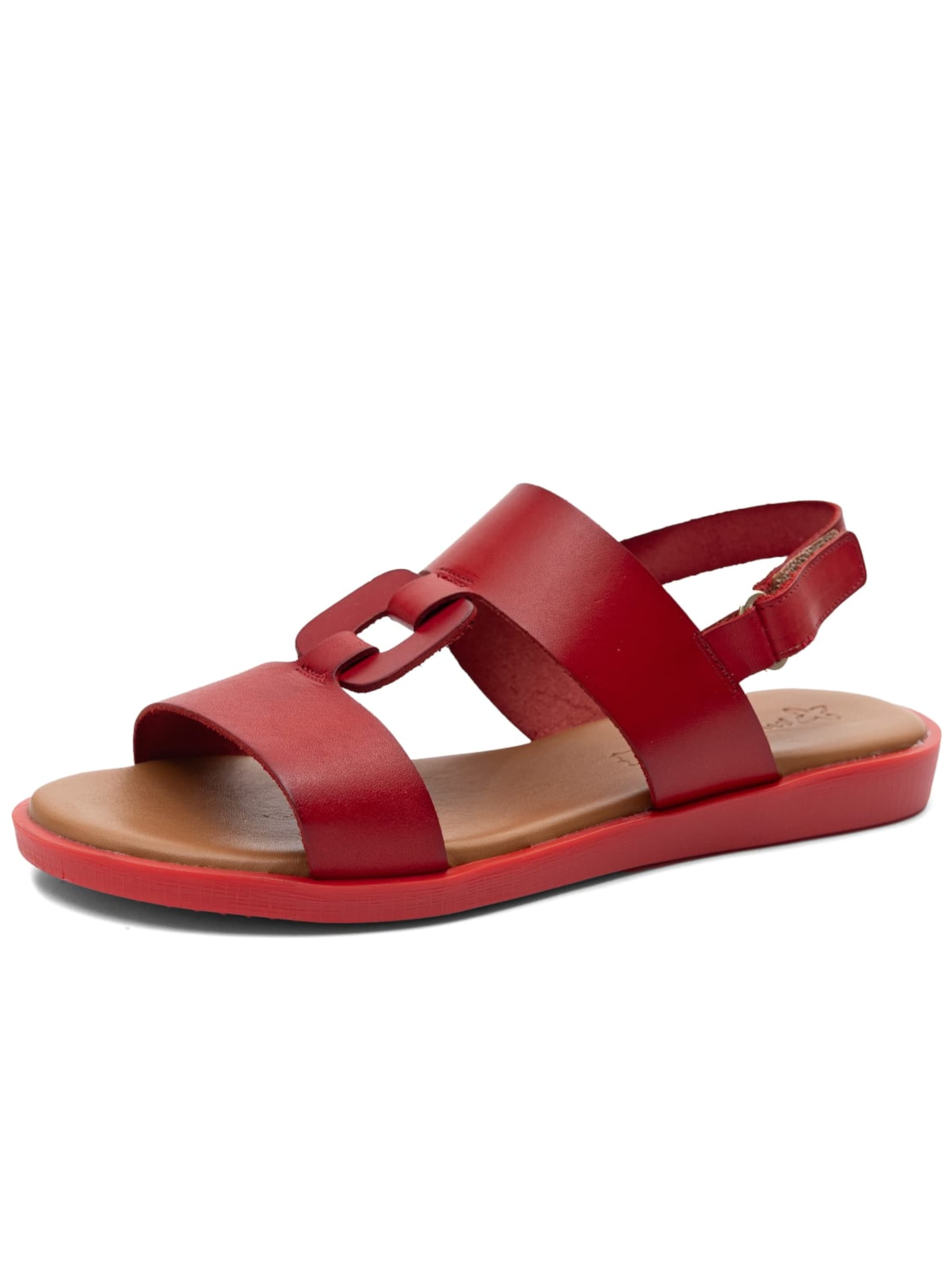 Maciejka Sandale‌‌‌‌‌‌‌‌‌ in Rot: Vorderseite