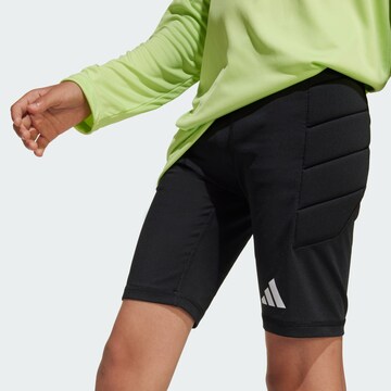 ADIDAS PERFORMANCE Skinny Workout Pants 'Squadra 25' in Black