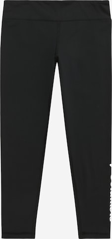 COLUMBIA - Skinny Calças outdoor em preto: frente