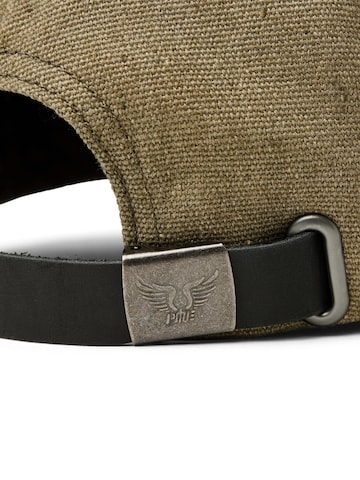 PME Legend Cap 'Washed canvas cap with embroidery' in Green