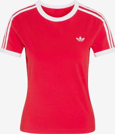 Marškinėliai iš ADIDAS ORIGINALS, spalva – ryškiai raudona / balta, Prekių apžvalga