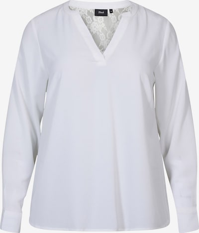 Zizzi Μπλούζα 'MANNI' σε λευκό, Άποψη προϊόντος