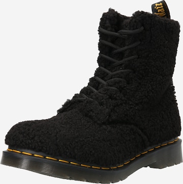 Dr. Martens Snørestøvletter 'Pascal' i sort: forside