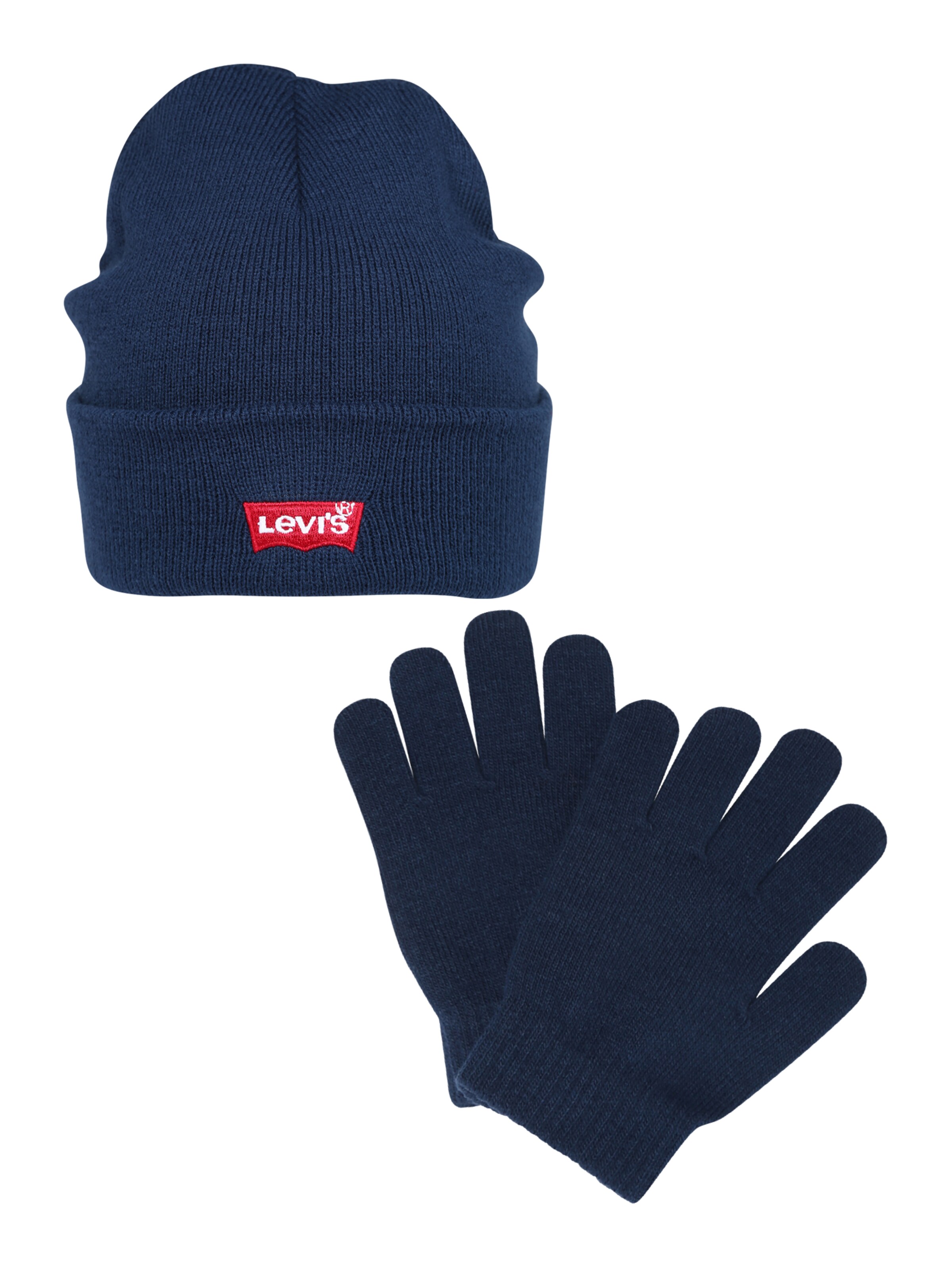 LEVI'S ® Beanie in Blue: front