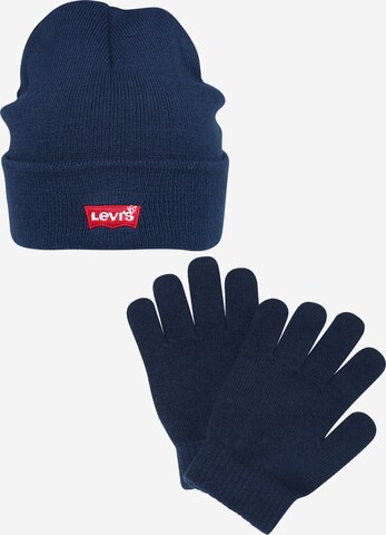 LEVI'S ® Beanie in Blue: front