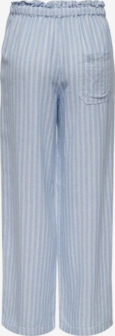 ONLY Wide Leg Hose in Blau