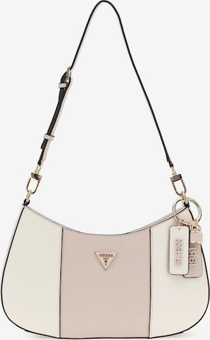 GUESS Shoulder Bag 'Noelle' in Beige: front