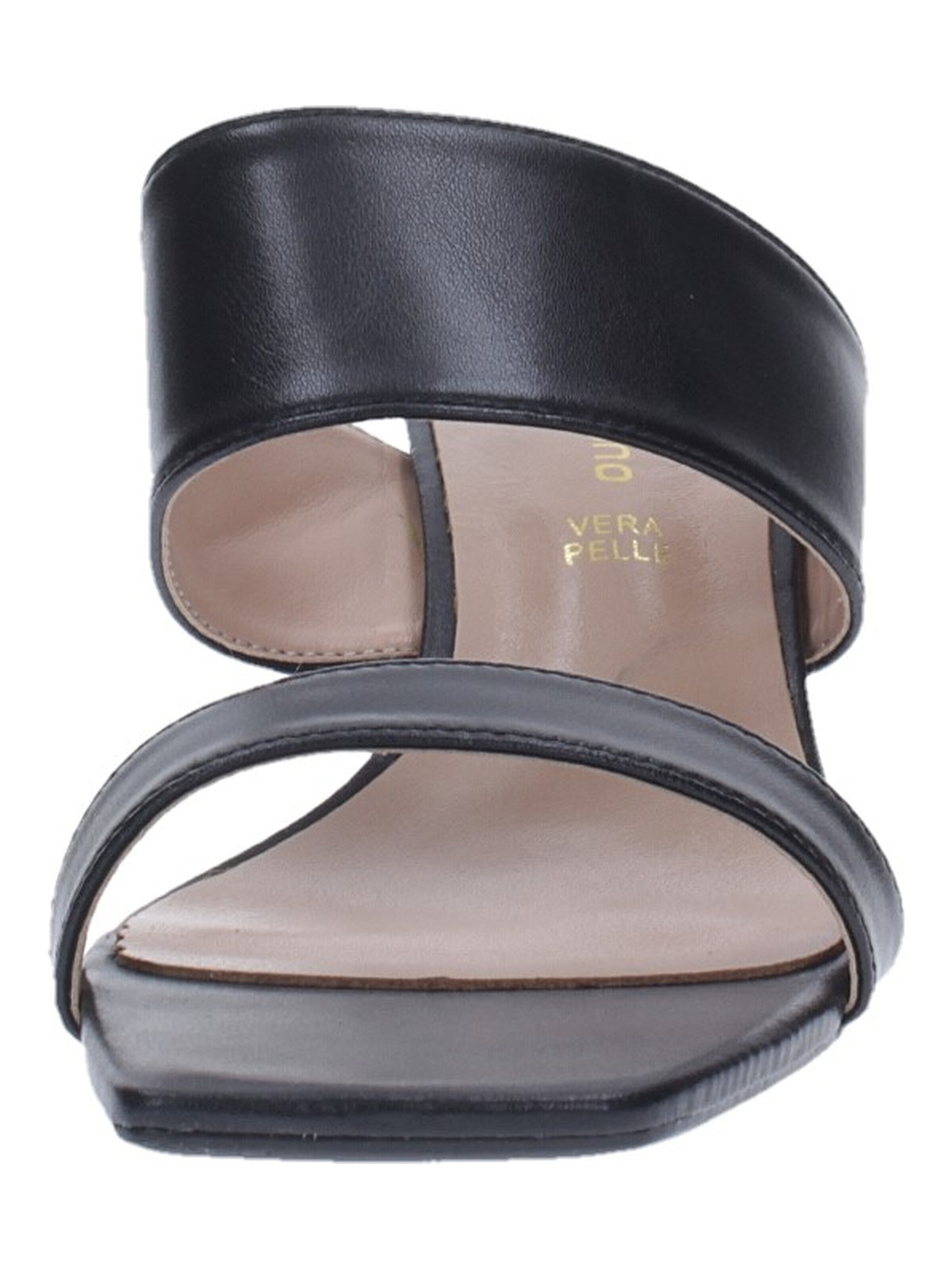 Zoccoletto 'Francesco Milano Ciabatta E14-01A' di Francesco Milano in nero
