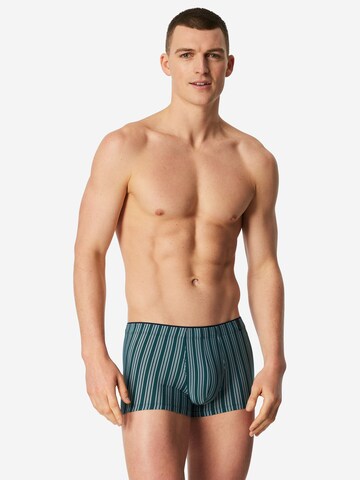 SCHIESSER Boxer shorts ' Long Life Soft ' in Green