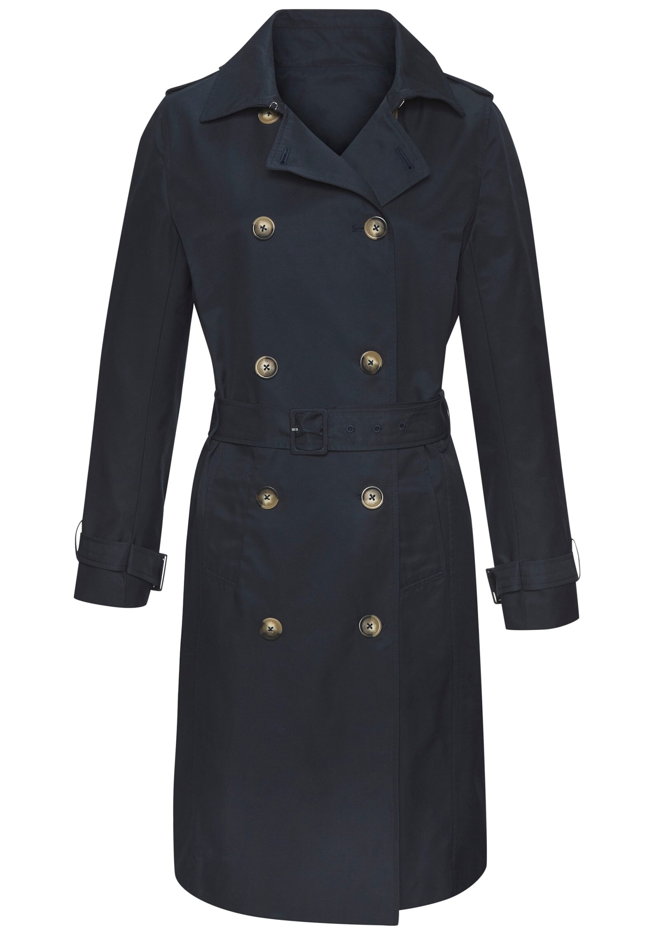LASCANA Between-Seasons Coat in Blue: front