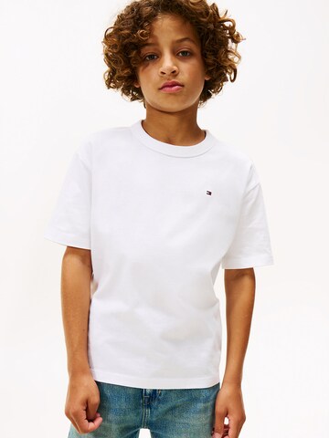 T-Shirt TOMMY HILFIGER en blanc : devant