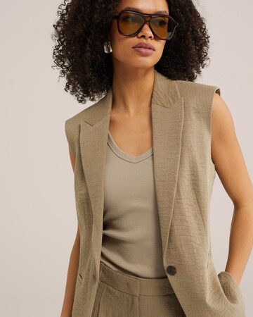 WE Fashion Жилет от костюма в Серый