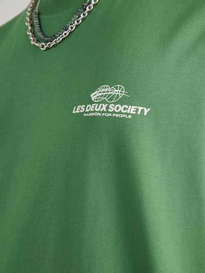 Les Deux Shirt 'Exhibition' in XS in Grass green / White, Item view