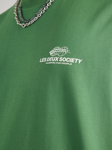 Les Deux - Camiseta 'Exhibition' en verde