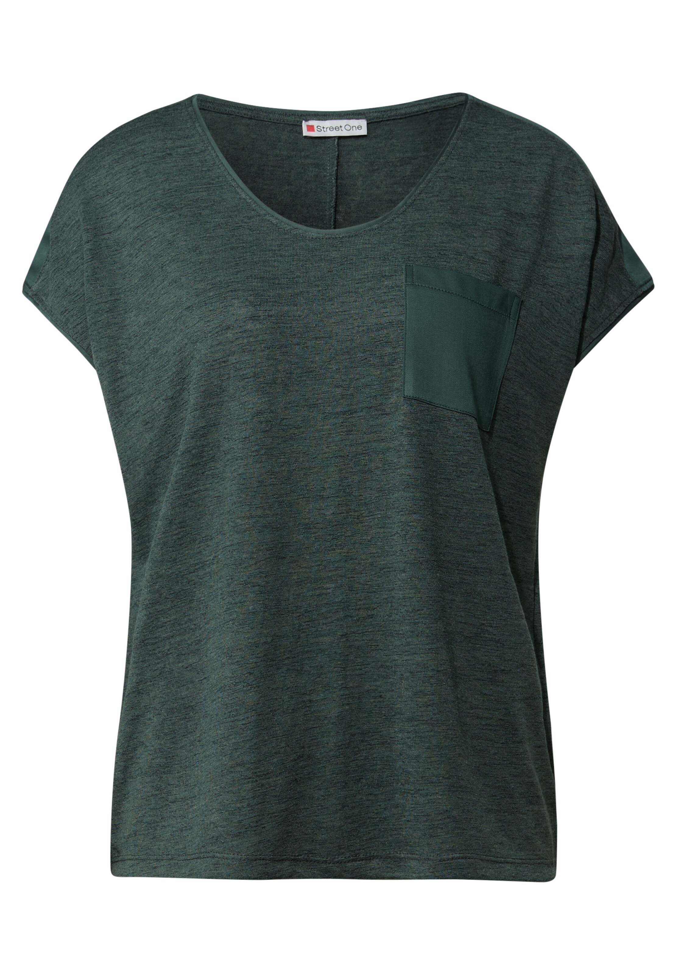 STREET ONE Shirt in Green: front