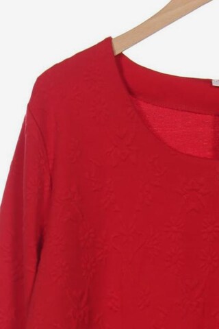 MIAMODA Sweatshirt & Zip-Up Hoodie in 6XL in Red