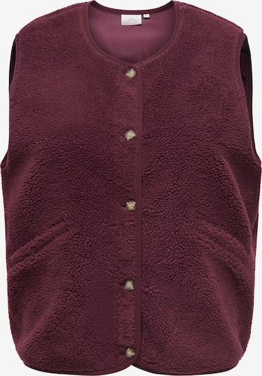 ONLY Carmakoma Liivi 'CARBaby' koossa 4XL värissä viininpunainen, Tuotenäkymä