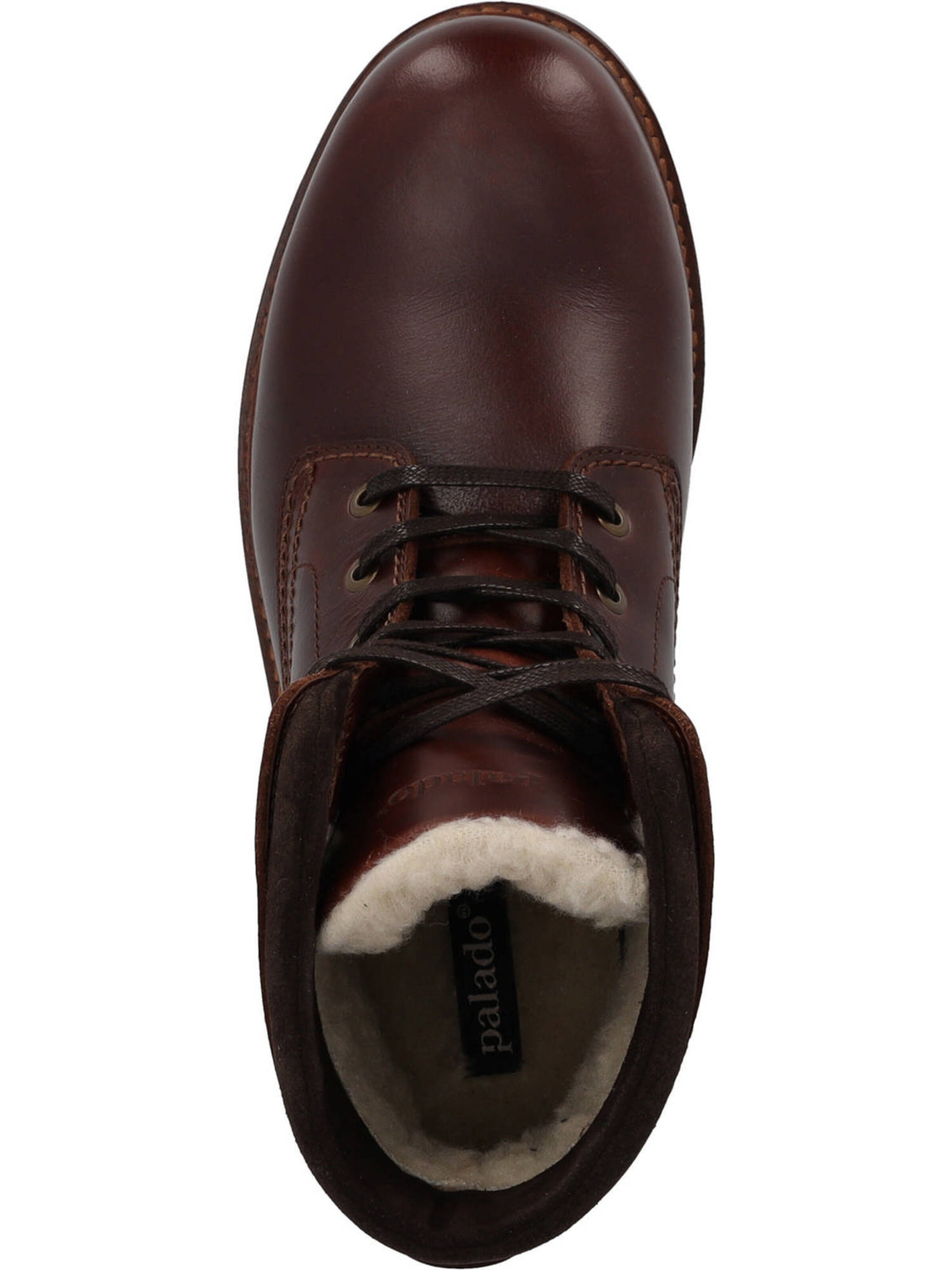 Palado Ботинки на шнуровке 'Ocobs' в Коричневый