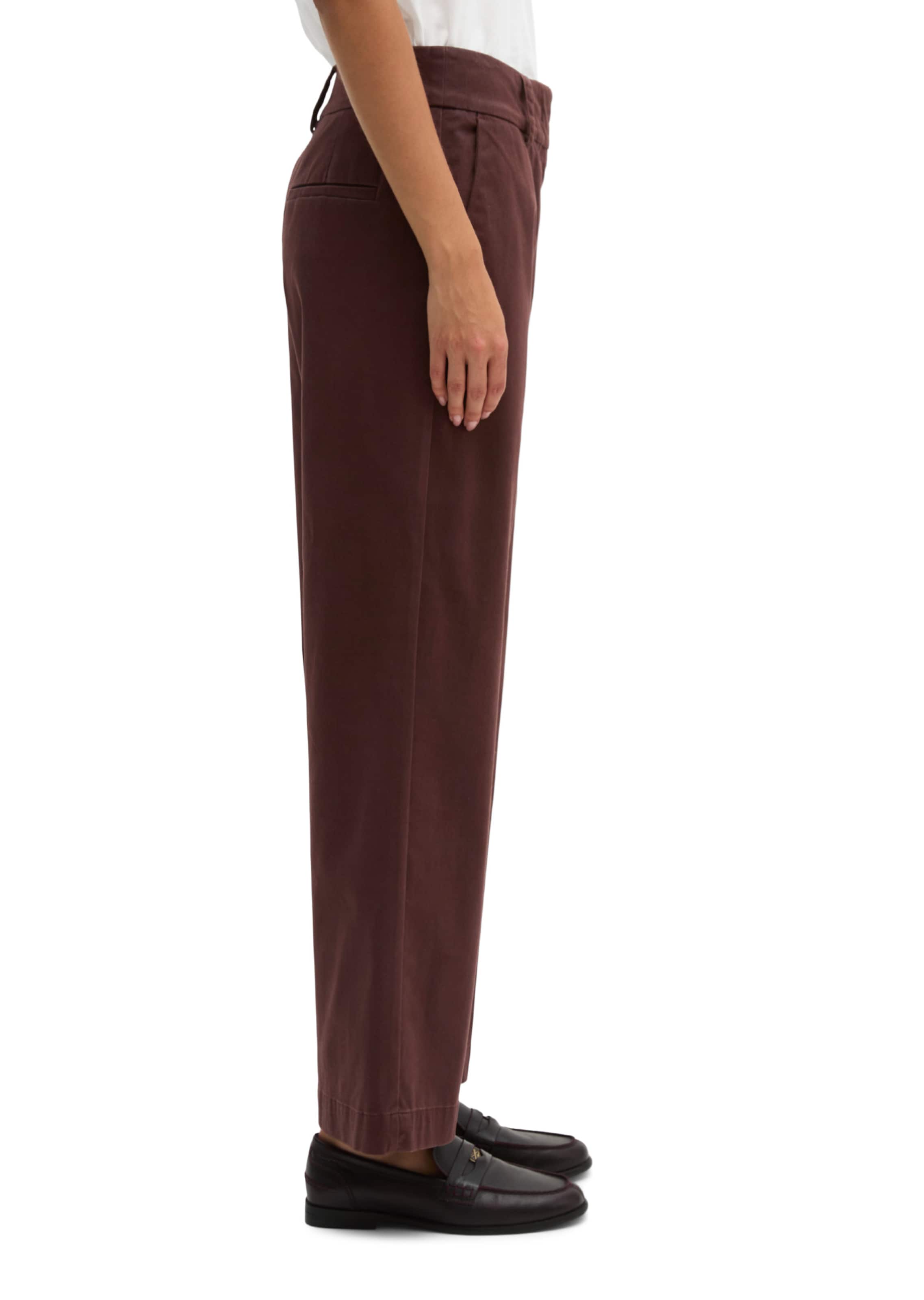 Marc O'Polo Regular Hose 'Mea' in Braun