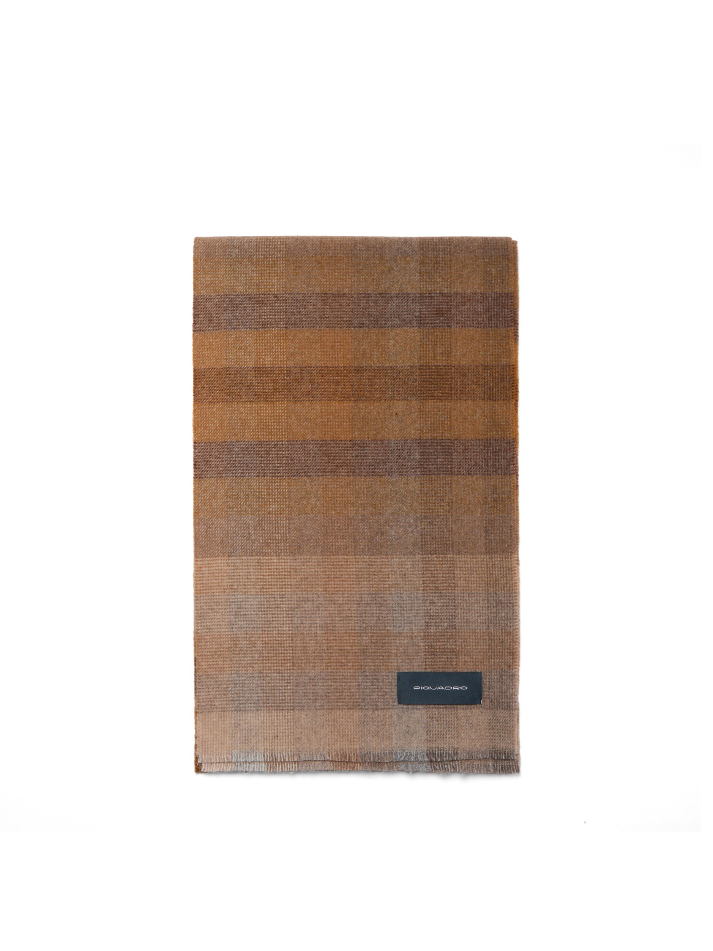 Piquadro Schal‌‌‌‌ in Braun: Vorderseite
