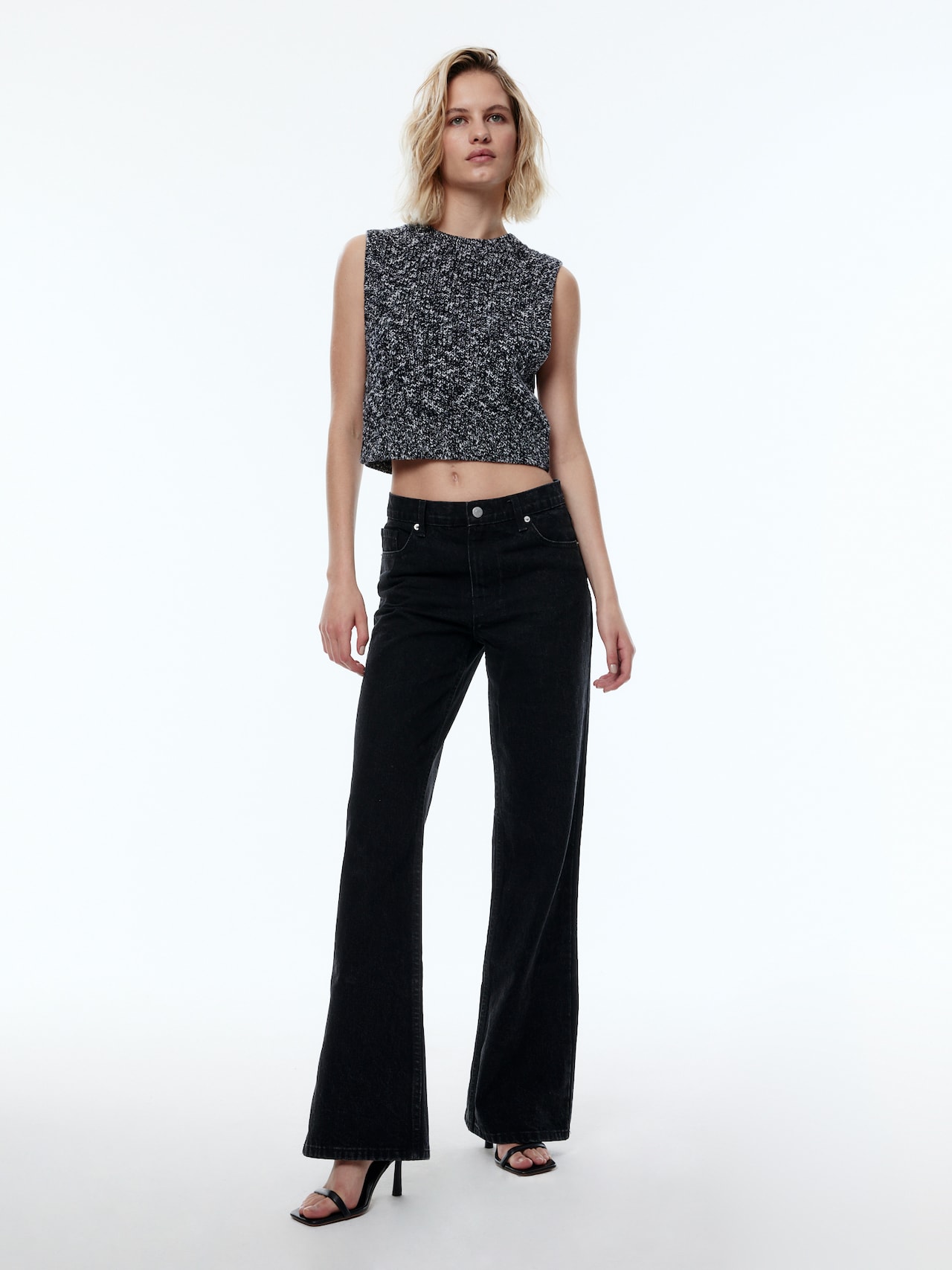 EDITED Produkte Strickweste 'Alaina' grau