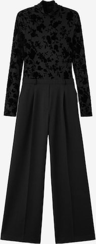 MANGO Jumpsuit in Schwarz: Vorderseite