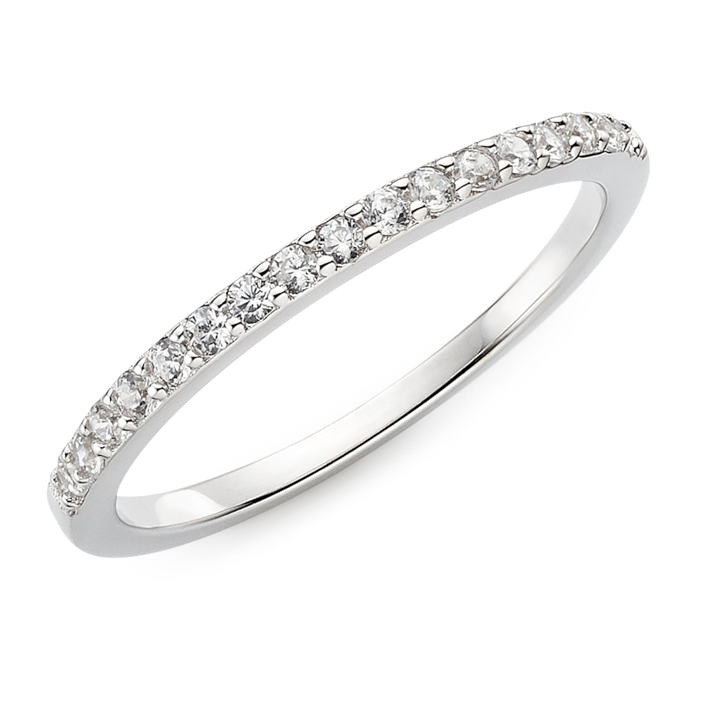 Aniston Ring in Silver: front