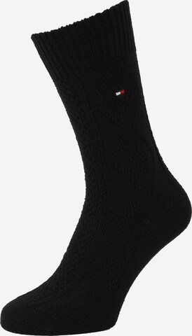 Tommy Hilfiger Underwear Socks in Black: front