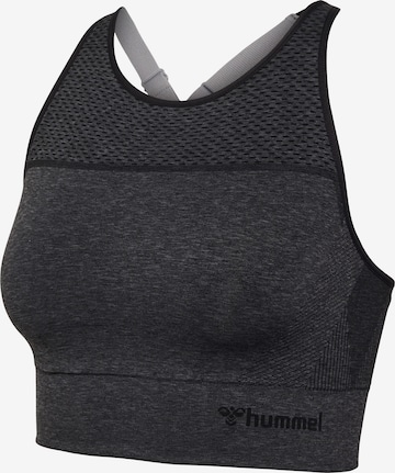 Hummel Bustier Sport bh 'Hana 2.0' in Zwart