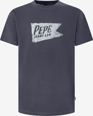 Pepe Jeans Shirt 'SINGLE CARDIFF' in Grey: front