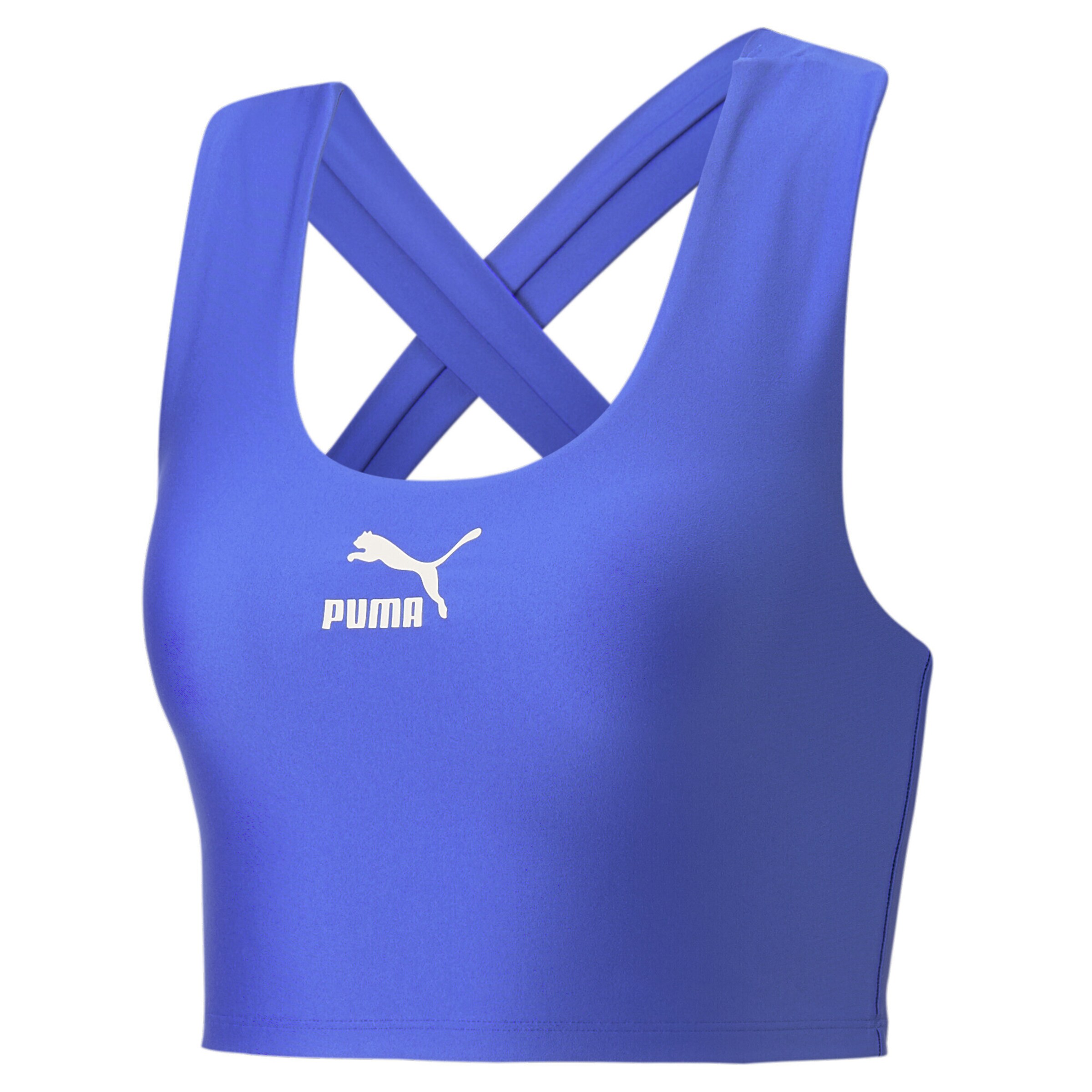 PUMA Sporttop in Blau: Vorderseite