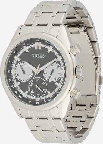 sidabrinė GUESS Analoginis (įprasto dizaino) laikrodis 'Dawson': priekis
