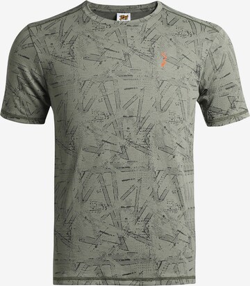 T-Shirt Campus Sutra en vert : devant