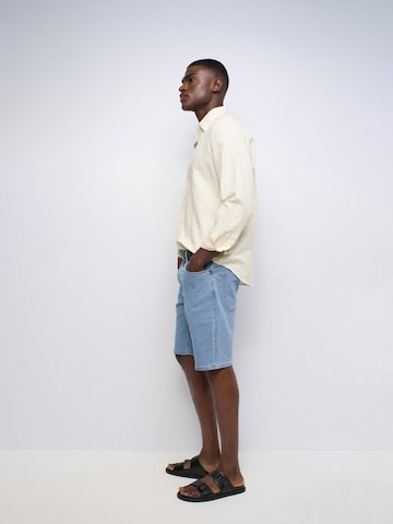 Salsa Jeans Loosefit Shorts Regular in Blau