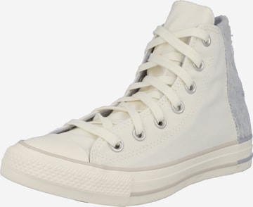 CONVERSE Magas szárú sportcipők - fehér: elől