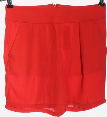 Soaked Shorts in XS in Red: front