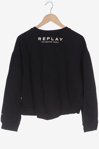 REPLAY Sweater L in Schwarz