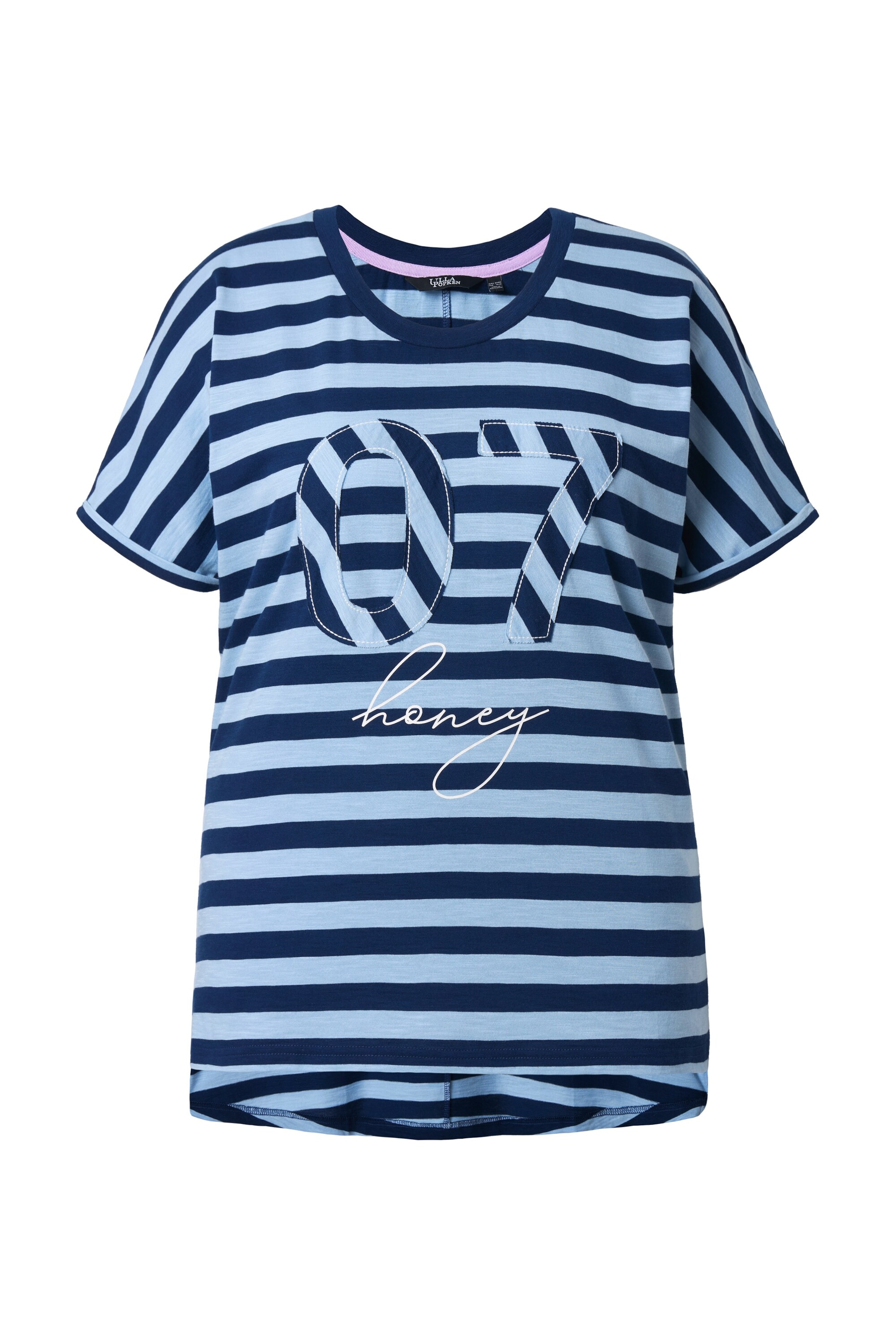 világoskék / sötétkék Ulla Popken Póló, Termék nézet