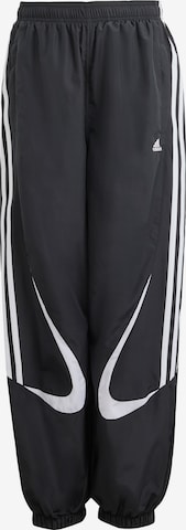 Loosefit Pantalon 'Teamgeist' ADIDAS ORIGINALS en noir : devant