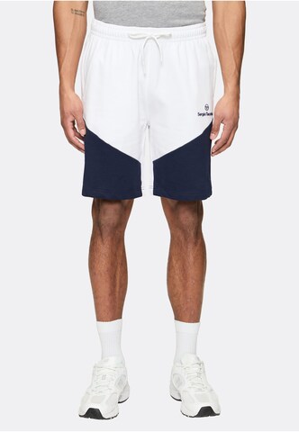 Sergio Tacchini Regular Broek 'GIARDINO' in Wit: voorkant